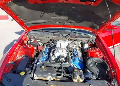 2011 Ford Shelby Gt500 z USA, uszkodzony, nr VIN 1ZVBP8JS8B5127844